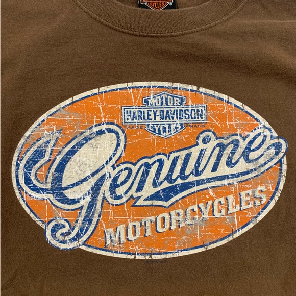 Harley Davidson Dual Graphic Country Themed - Picture 3 of 6